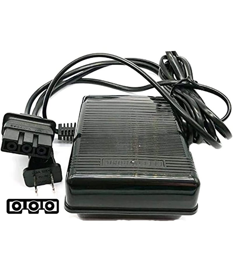LNKA Foot Control Pedal & Cord J00360051 Compatible with Brother Serger Models: 1034D, 1034DX, 1034DAV, 10443, 1134D, 1134DW - Image 2